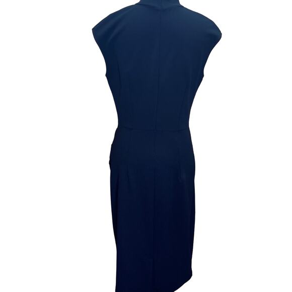 Miusol Black Wrap Peep Hole Little Black Dress Size Medium - Picture 5 of 8